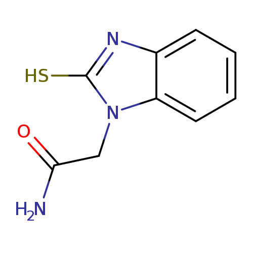 2-(2-sulfanyl-1H-benzimidazol-1-yl)acetamide