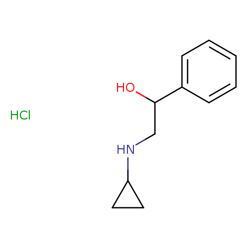 2-(Cyclopropylamino)-1-phenylethan-1-ol hydrochloride
