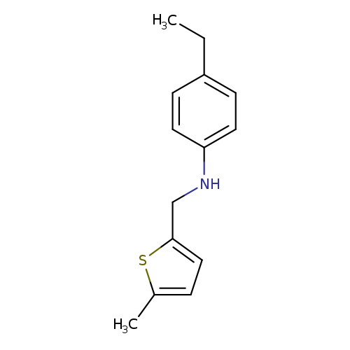 4-ethyl-N-[(5-methylthiophen-2-yl)methyl]aniline