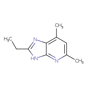 3H-Imidazo[4,5-b]pyridine, 2-ethyl-5,7-dimethyl-