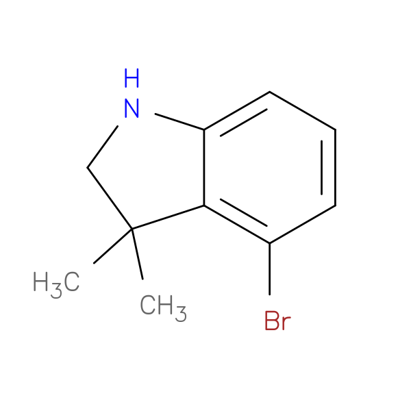 4-Bromo-3,3-dimethylindoline