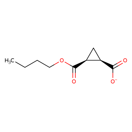 1,2-Cyclopropanedicarboxylic acid, 1-butyl ester, (1S,2R)-rel-