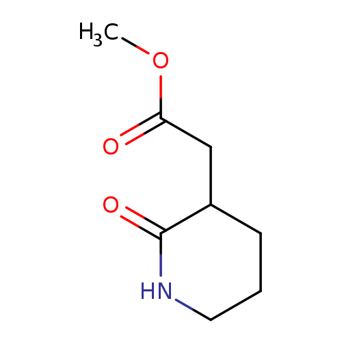 3-Piperidineacetic acid, 2-oxo-, methyl ester