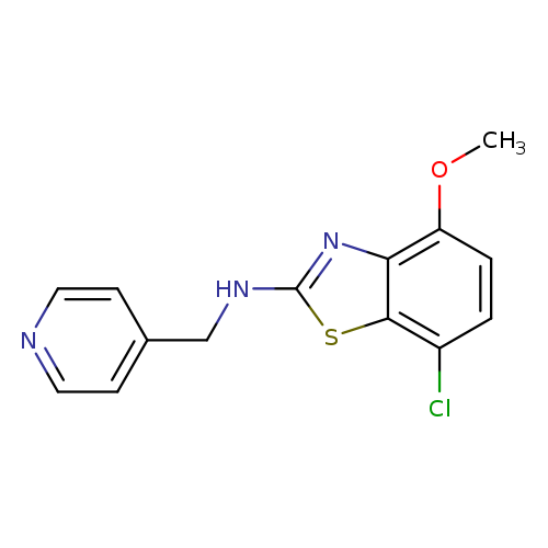 7-Chloro-4-methoxy-n-(pyridin-4-ylmethyl)benzo[d]thiazol-2-amine
