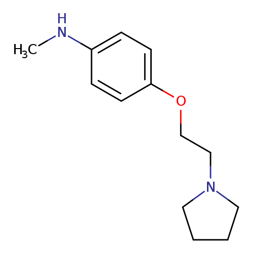 N-methyl-4-[2-(pyrrolidin-1-yl)ethoxy]aniline