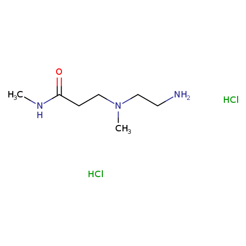3-[(2-aminoethyl)(methyl)amino]-N-methylpropanamide dihydrochloride