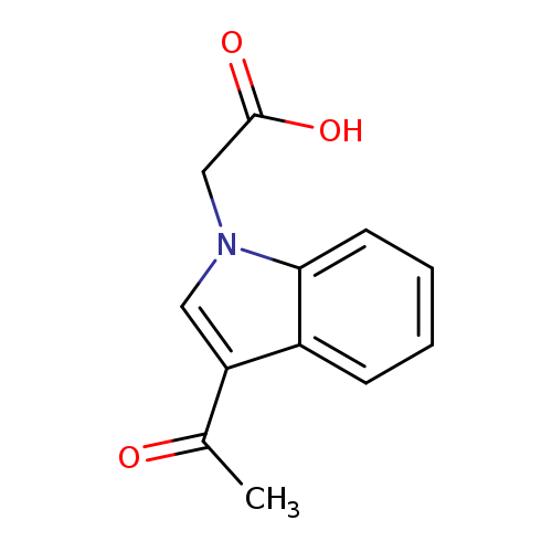 (3-Acetyl-1h-indol-1-yl)acetic acid