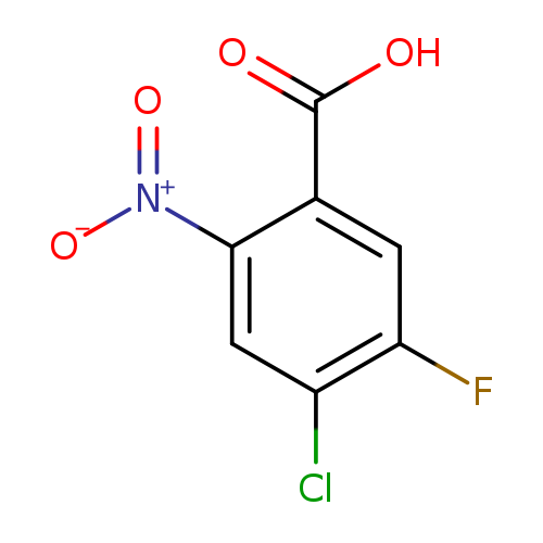 Benzoic acid, 4-chloro-5-fluoro-2-nitro-