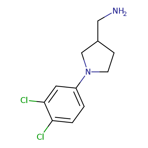 [1-(3,4-dichlorophenyl)pyrrolidin-3-yl]methanamine