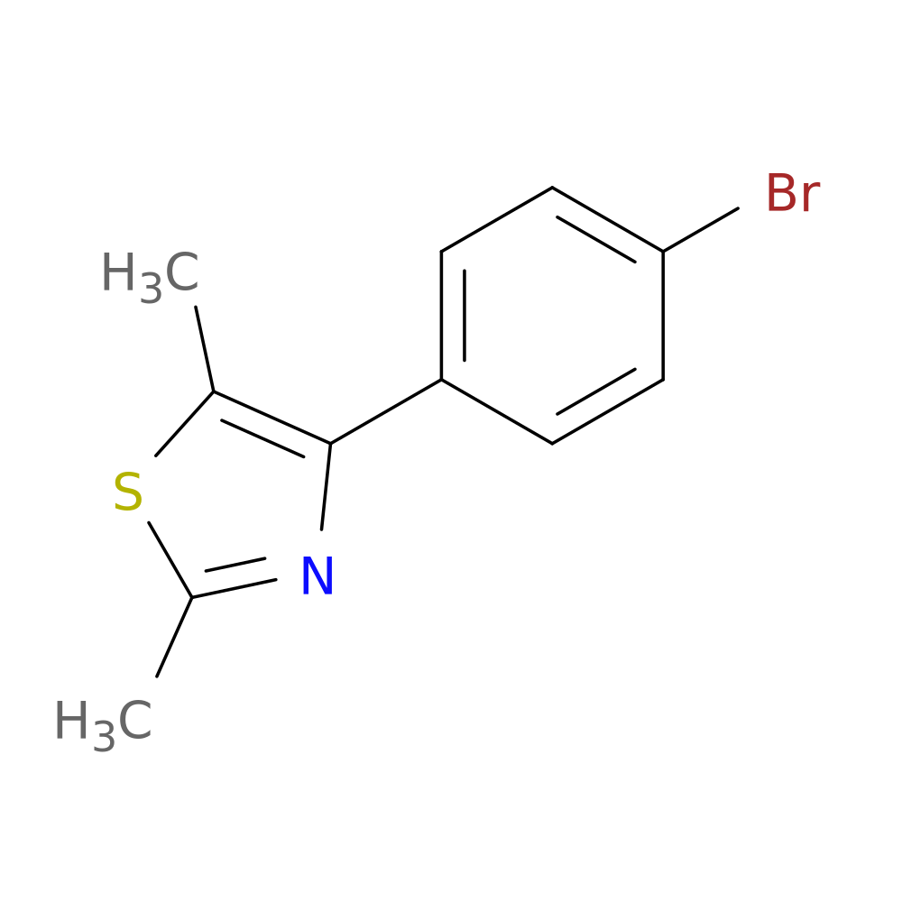 4-(4-Bromophenyl)-2,5-dimethylthiazole