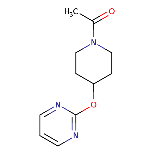 1-[4-(pyrimidin-2-yloxy)piperidin-1-yl]ethan-1-one