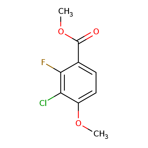 Methyl 3-chloro-2-fluoro-4-methoxybenzoate
