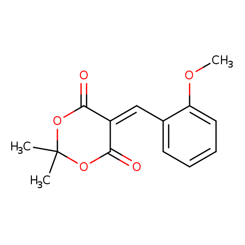 5-(2-Methoxybenzylidene)-2,2-dimethyl-1,3-dioxane-4,6-dione