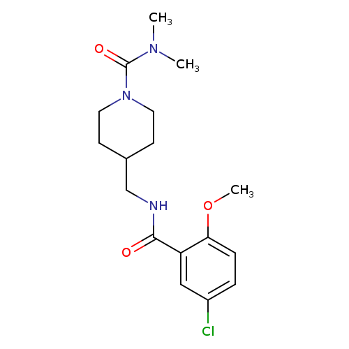 4-{[(5-chloro-2-methoxyphenyl)formamido]methyl}-N,N-dimethylpiperidine-1-carboxamide