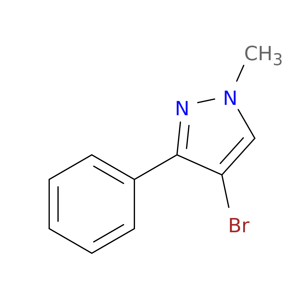 4-Bromo-1-methyl-3-phenyl-1H-pyrazole