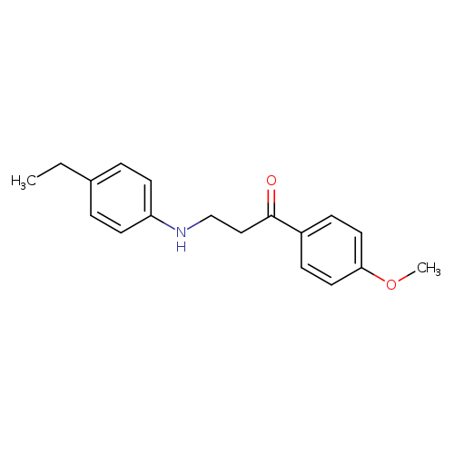 3-((4-Ethylphenyl)amino)-1-(4-methoxyphenyl)propan-1-one
