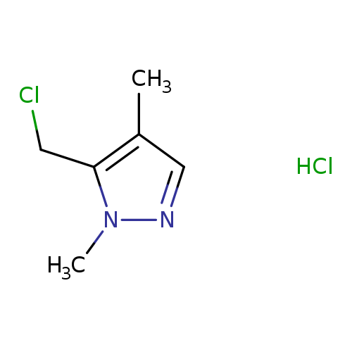 5-(Chloromethyl)-1,4-dimethyl-1h-pyrazole hcl