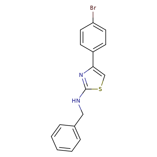 N-Benzyl-4-(4-bromophenyl)thiazol-2-amine