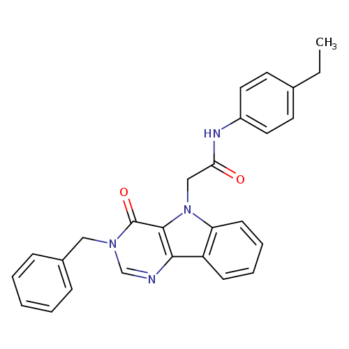 2-{3-benzyl-4-oxo-3H,4H,5H-pyrimido[5,4-b]indol-5-yl}-N-(4-ethylphenyl)acetamide