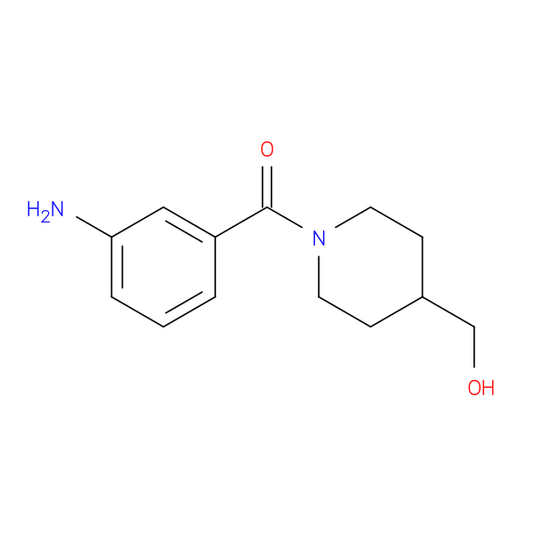 (1-[(3-Aminophenyl)carbonyl]piperidin-4-yl)methanol