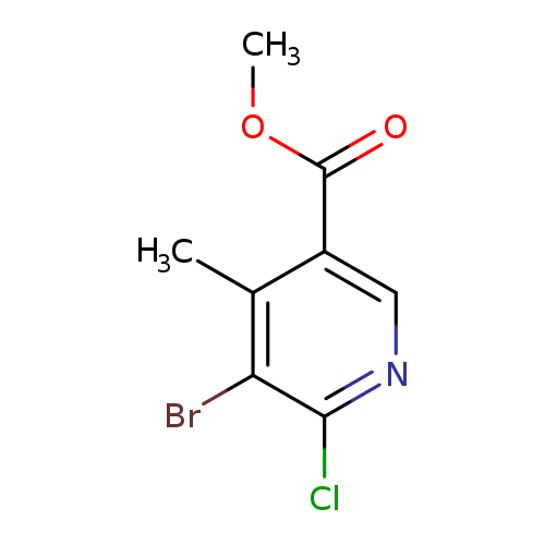 methyl 5-bromo-6-chloro-4-methylpyridine-3-carboxylate