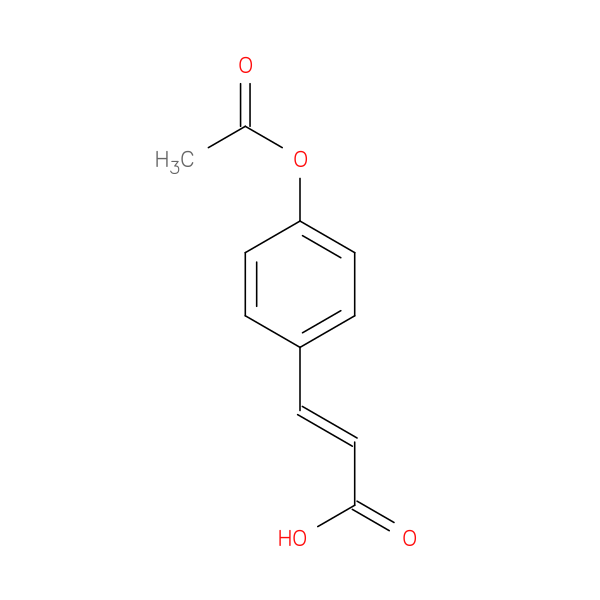 (E)-3-(4-Acetoxyphenyl)Acrylic Acid