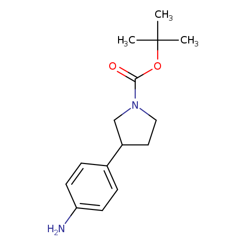 tert-Butyl 3-(4-aminophenyl)pyrrolidine-1-carboxylate