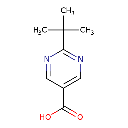 5-Pyrimidinecarboxylic acid, 2-(1,1-dimethylethyl)-
