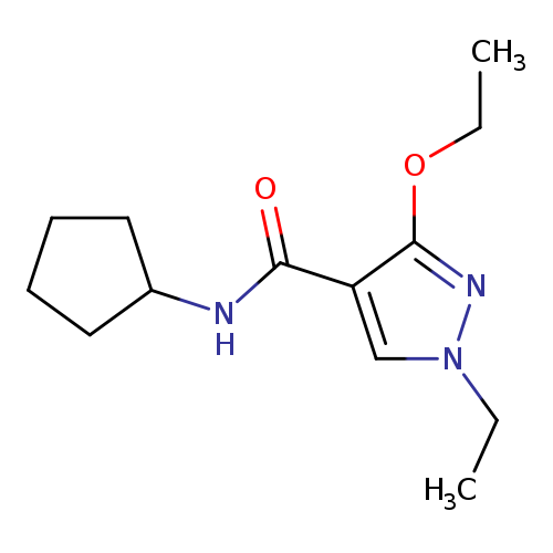N-cyclopentyl-3-ethoxy-1-ethyl-1H-pyrazole-4-carboxamide