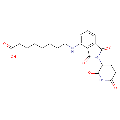 Pomalidomide 4'-alkylC7-acid