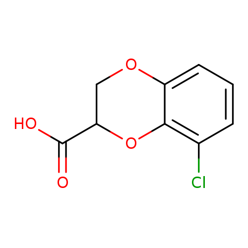 8-chloro-2,3-dihydro-1,4-benzodioxine-2-carboxylicacid
