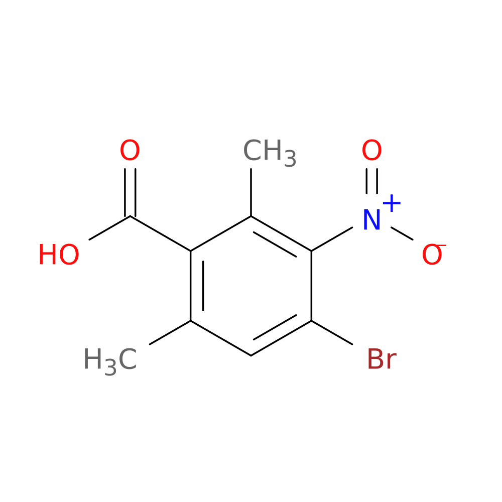 4-bromo-2,6-dimethyl-3-nitrobenzoic acid