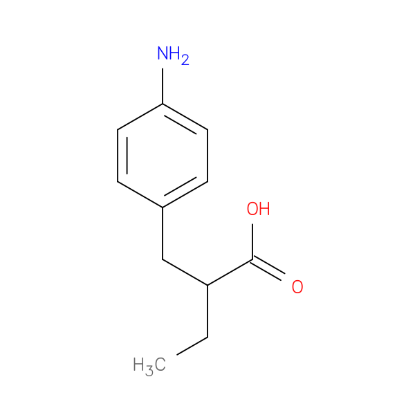 2-[(4-aminophenyl)methyl]butanoic acid