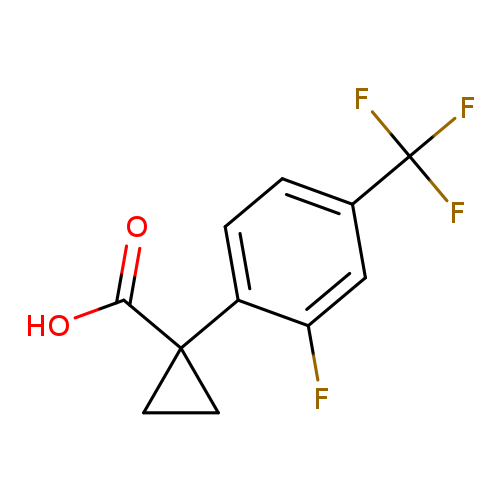 1-(2-Fluoro-4-(trifluoromethyl)phenyl)cyclopropanecarboxylic acid