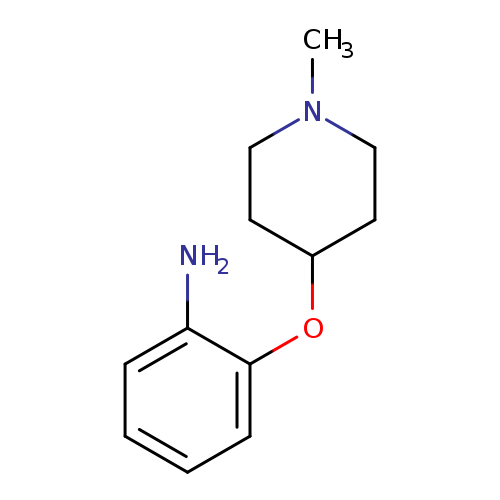 (2-[(1-METHYLPIPERIDIN-4-YL)OXY]PHENYL)AMINE