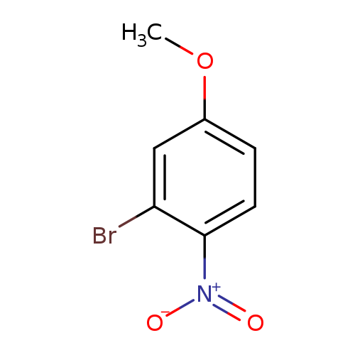 Benzene, 2-bromo-4-methoxy-1-nitro-