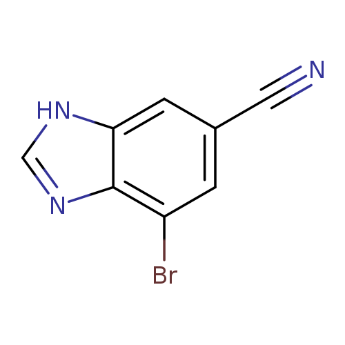 7-Bromo-1H-1,3-benzodiazole-5-carbonitrile