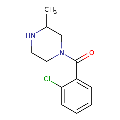 (2-Chlorophenyl)(3-methylpiperazin-1-yl)methanone
