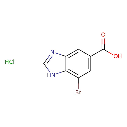 7-bromo-1H-1,3-benzodiazole-5-carboxylicacidhydrochloride