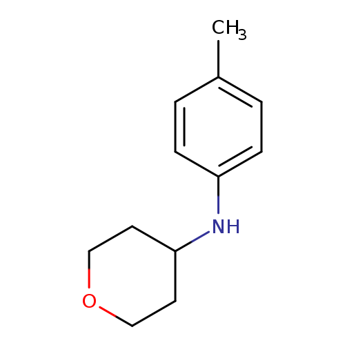 N-(4-methylphenyl)oxan-4-amine