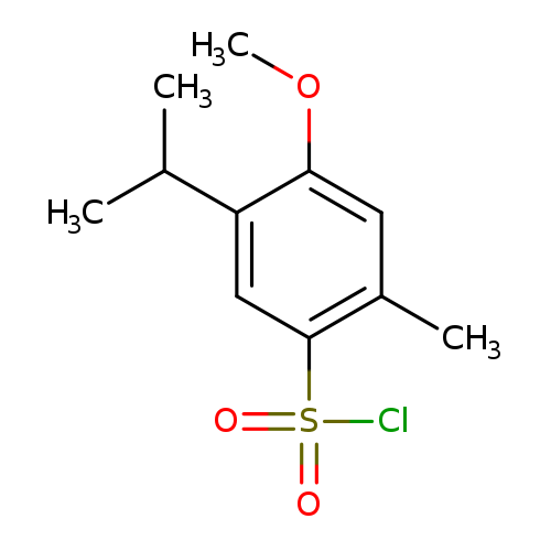5-Isopropyl-4-methoxy-2-methyl-benzenesulfonyl chloride