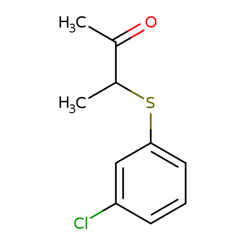 3-[(3-chlorophenyl)sulfanyl]butan-2-one