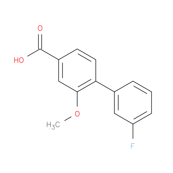 3'-Fluoro-2-methoxybiphenyl-4-carboxylic acid