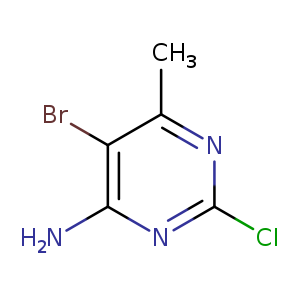 5-Bromo-2-chloro-6-methylpyrimidin-4-amine