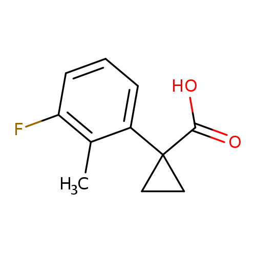 1-(3-fluoro-2-methylphenyl)cyclopropane-1-carboxylicacid