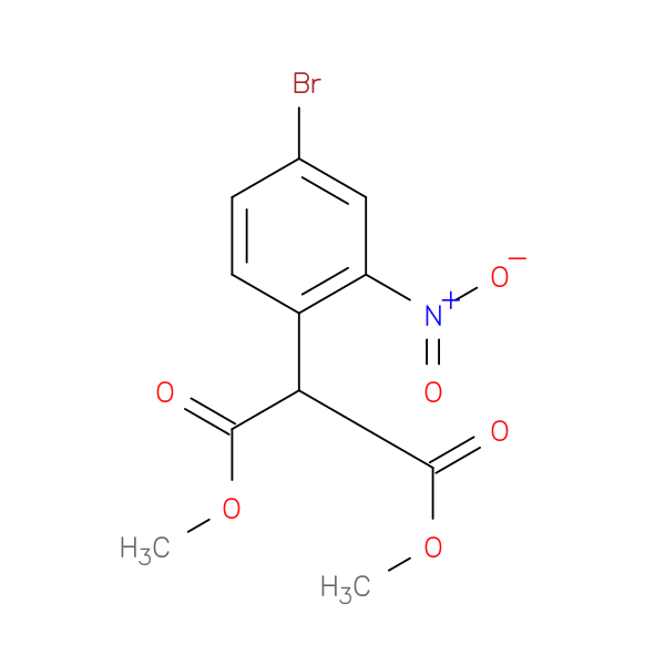 Propanedioic acid, (4-broMo-2-nitrophenyl)-, diMethyl ester