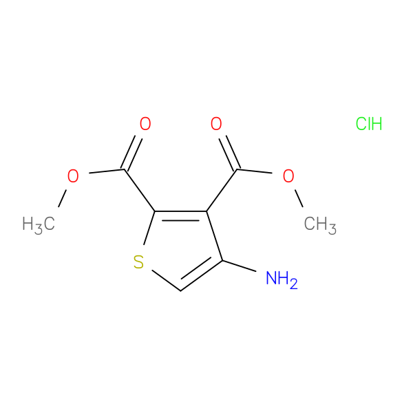 Dimethyl 4-aminothiophene-2,3-dicarboxylate hydrochloride