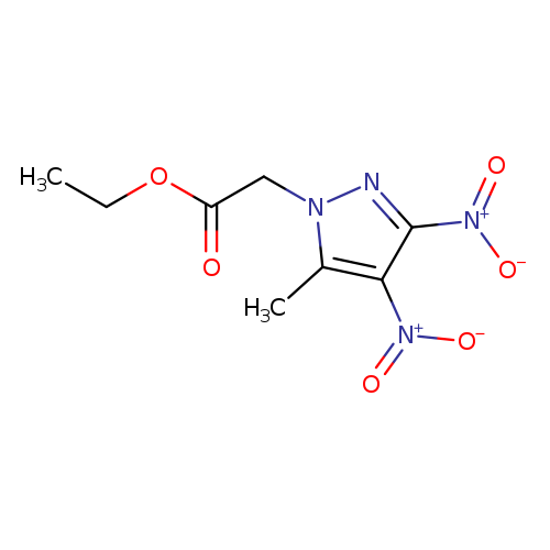 ethyl (5-methyl-3,4-dinitro-1H-pyrazol-1-yl)acetate
