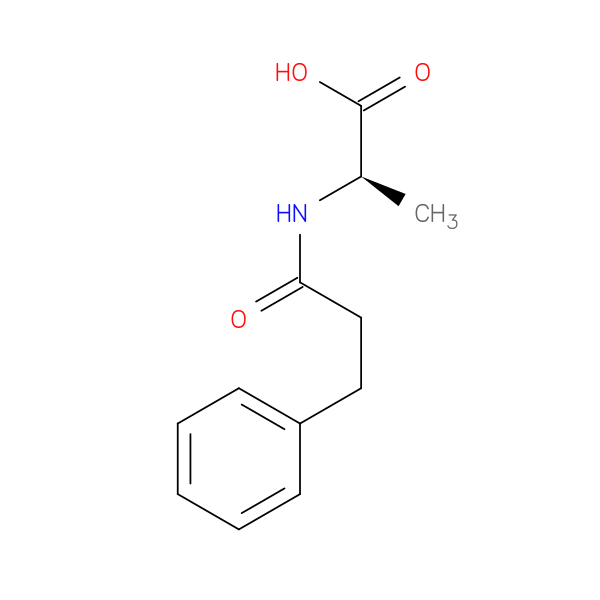 (2R)-2-(3-phenylpropanamido)propanoic acid