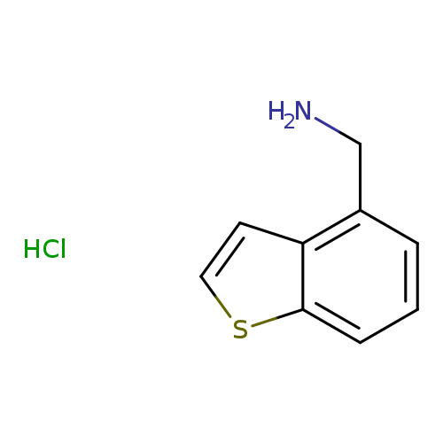 Benzo[b]thiophene-4-methanamine, hydrochloride (1:1)